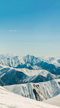 On top of the mountain