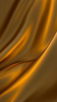 Golden silk fabric