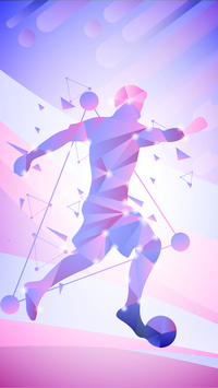 Concept of soccer ball, sport games, football match
