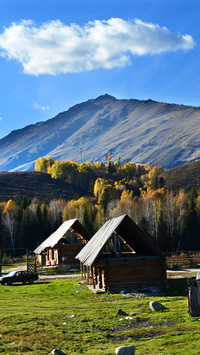 A wooden house without a single nail
