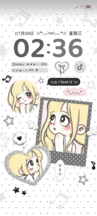 古早韩系 波点女孩