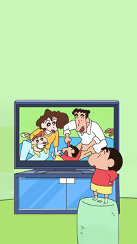 蜡笔小新的双份名场面
