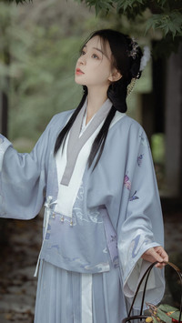 女子喜簪花