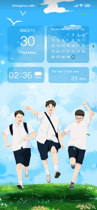 Teenage sky
