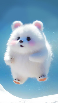 Cute white pet-Desity