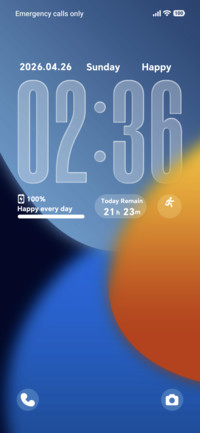 Blue Orange Mist