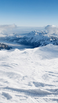 The viewing platform on the mountain top