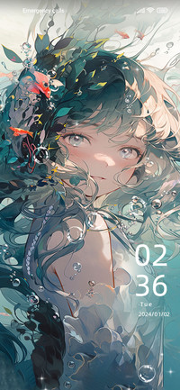 Falling deep sea