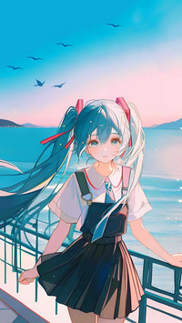 初音未来双马尾的设计美学