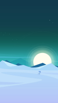 Melting ice