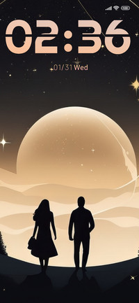 romantic night