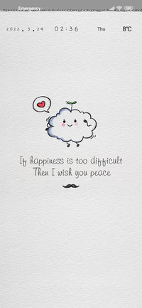 I wish you peace
