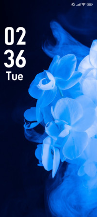 Abstract Blue
