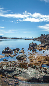 The black sea scenery of daocheng longgu