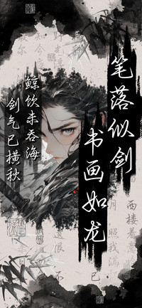 笔落似剑书画如龙