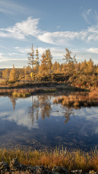 Autumn fills the mountains and rivers