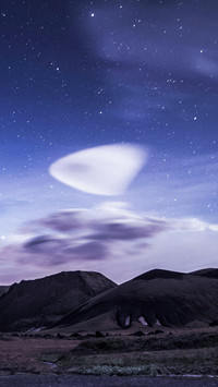 荚状云酷似UFO
