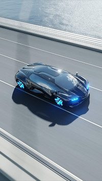 Tech-Savvy Ride, Blending Speed and Elegance