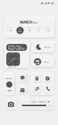 plain and white