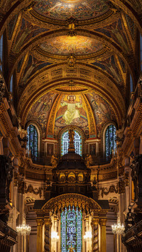 Entering the vienna golden hall