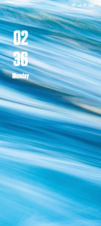 Abstract Blue