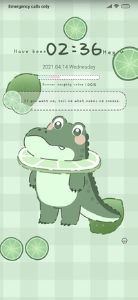 Lime Crocodile