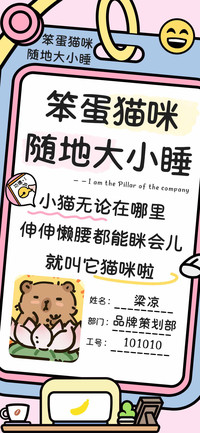 笨蛋猫咪随地大小睡