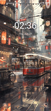 Rainy Night Street