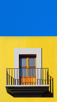 Beautiful colourful mexican doors and windows