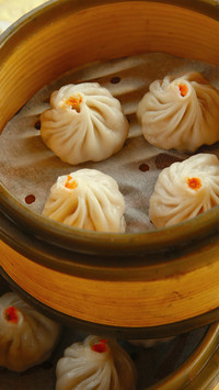 珍馐美味蟹黄汤包