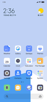 Blue Geometry