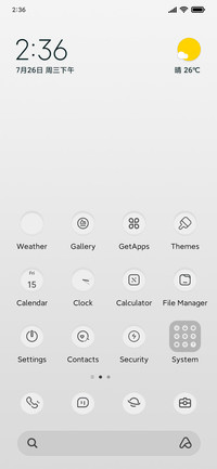 Mood calendar