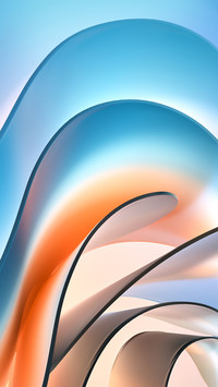 Glass gradient with dazzling colors
