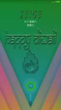 Glass  Diwali 