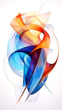 Abstract colorful painting