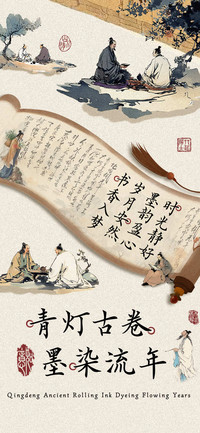 青灯古卷墨染流年