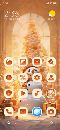 Christmas snowman