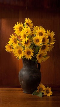 Superrealistic flower still life oil painting 7