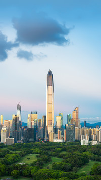 天际线映照中国