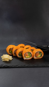 Fresh Ingredients, Crafted into Perfect Sushi Rolls