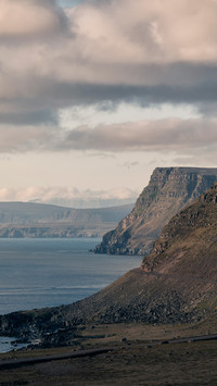 The fjords in western iceland