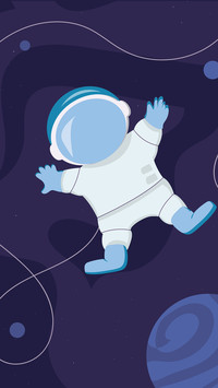 Q version of the Astronaut