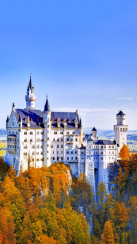 Neuschwanstein Castle the famous castle in Germany