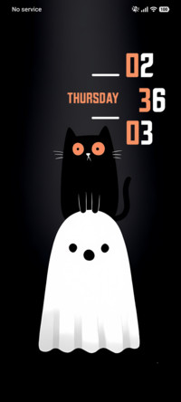 Ghostly Cat