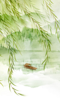 水墨画-【视觉中国】