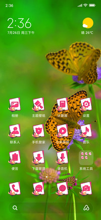 Butterfly on flower_3MDP