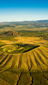 The charm of volcanoes