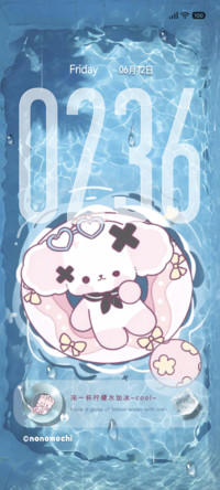 nono狗 海盐气泡