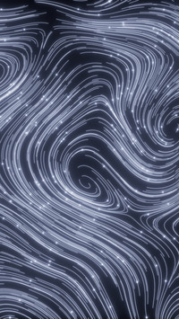 Luminous lines of technology