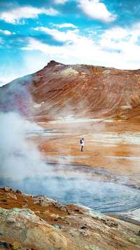 火山风光-拍信图库
